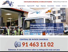 Tablet Screenshot of abarcavidrios.com